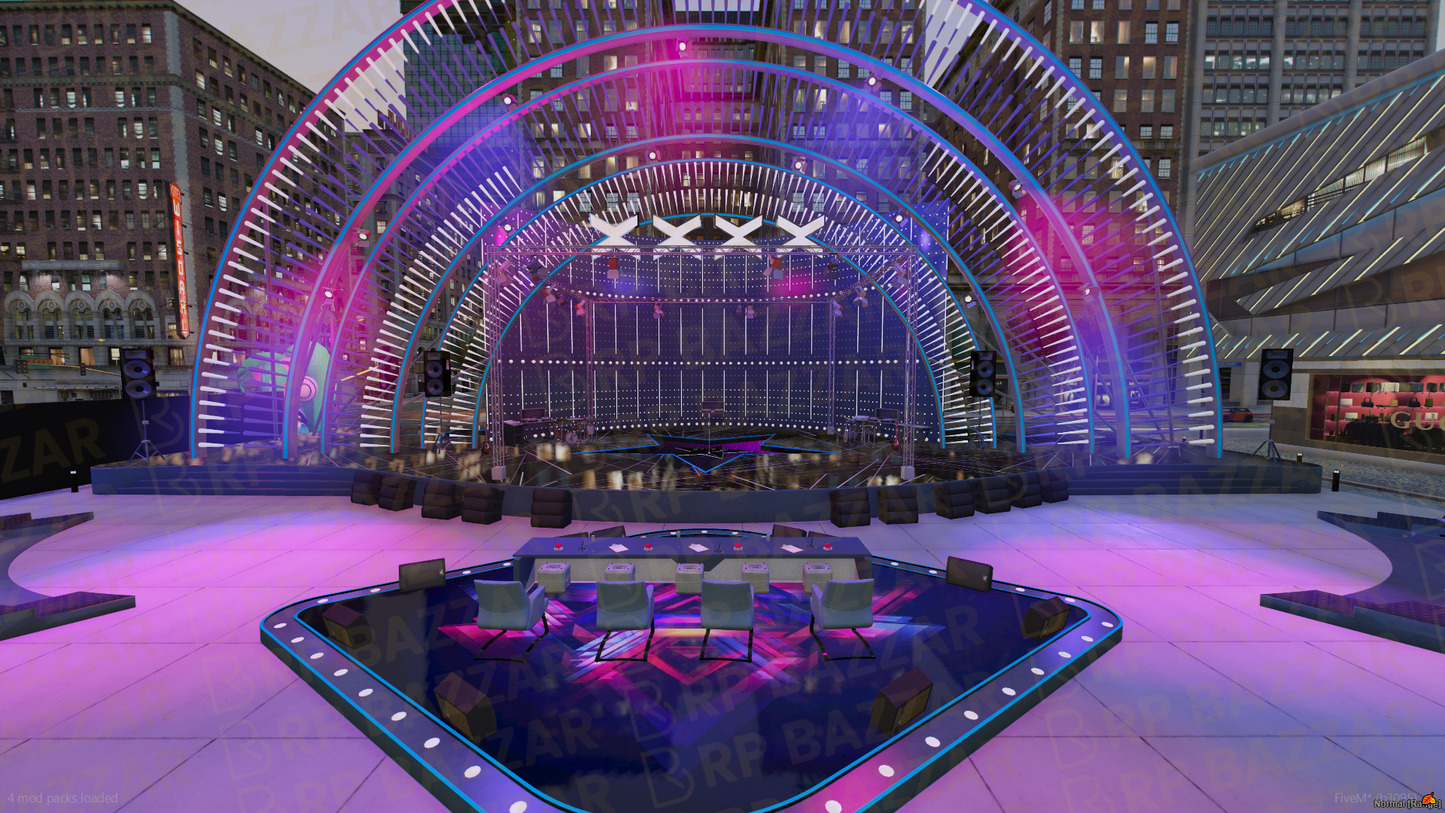 Metro Legion Square FiveM MLO — GTA RP Interior — ESX QB QBOX — RPBazzar