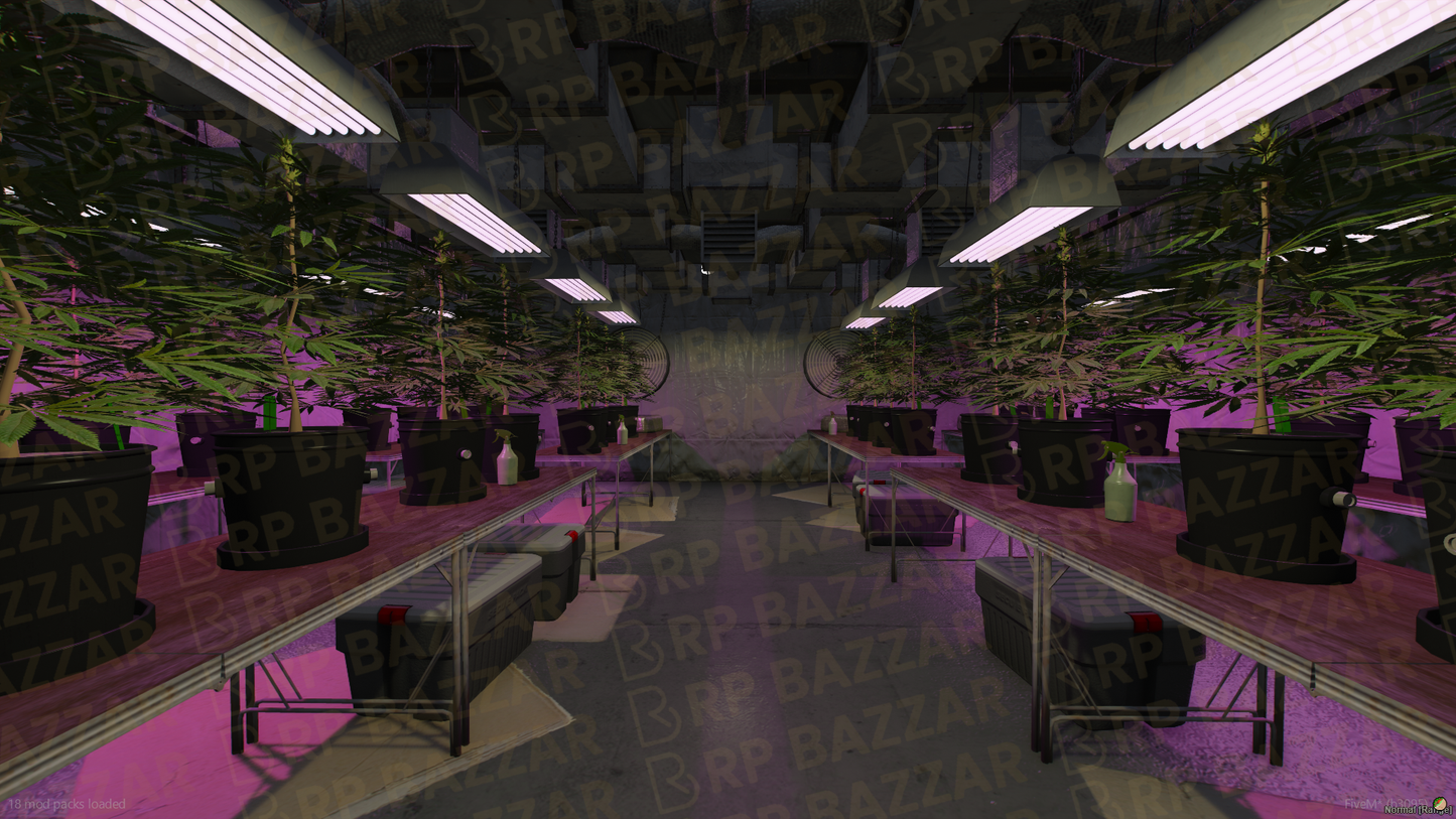 Basement Drug Lab FiveM MLO — GTA RP Interior — ESX QB QBOX — RPBazzar