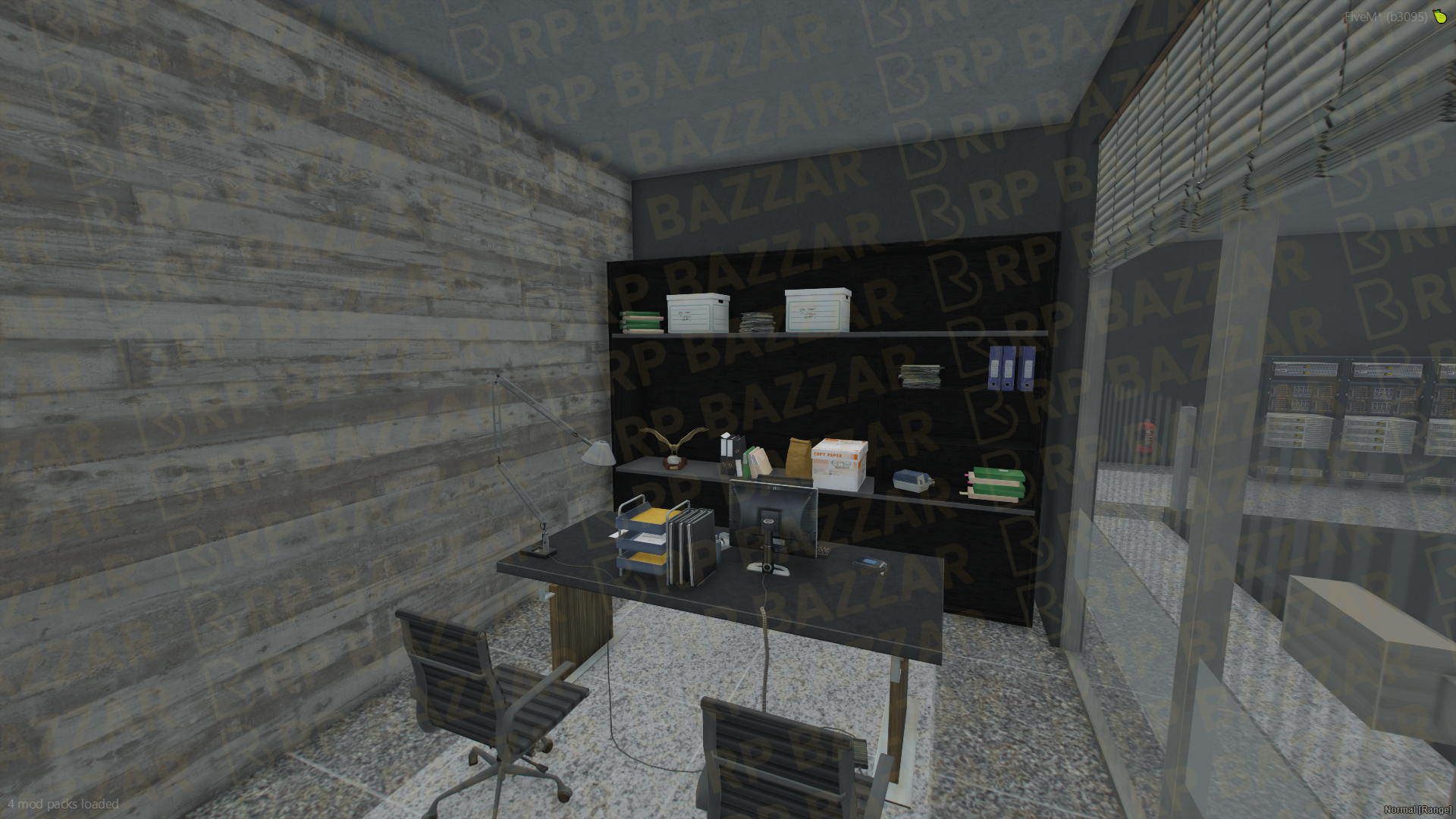 Precinct Police Station FiveM MLO — GTA RP Interior — ESX QB QBOX — RPBazzar