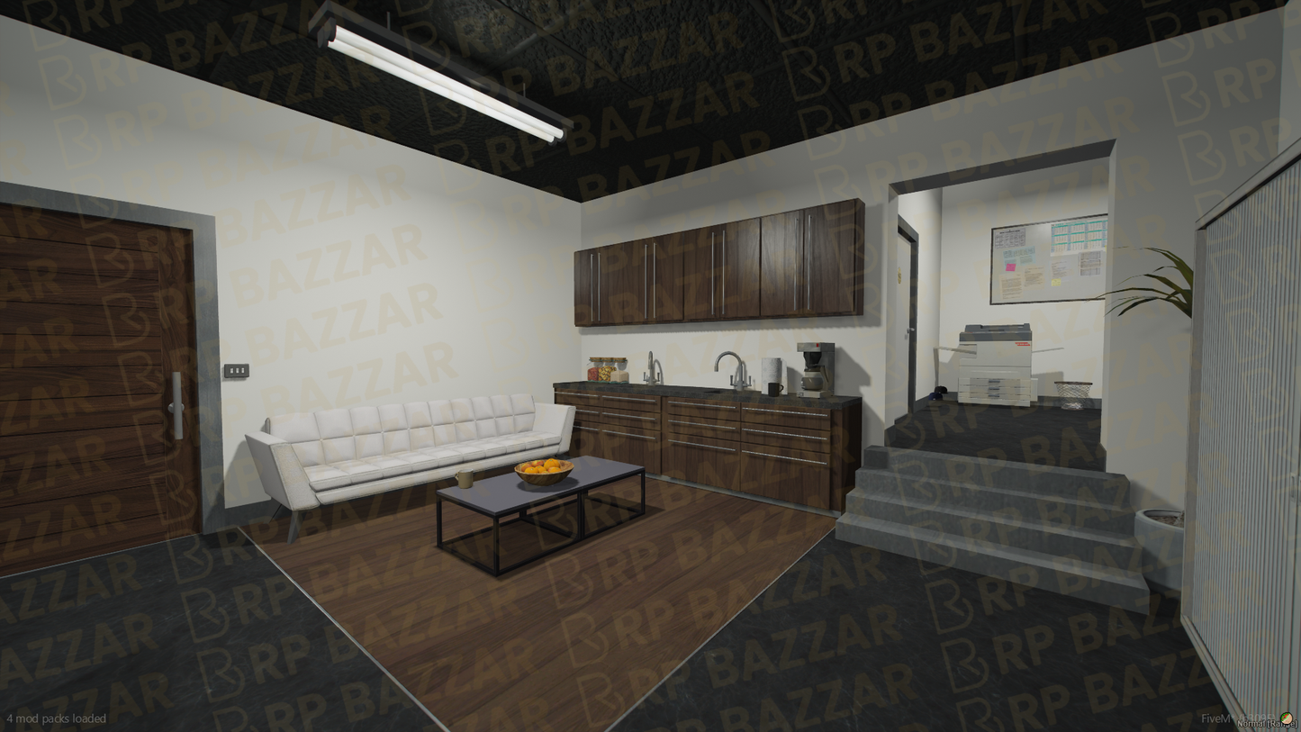 Panoramic Office FiveM MLO — GTA RP Interior — ESX QB QBOX — RPBazzar