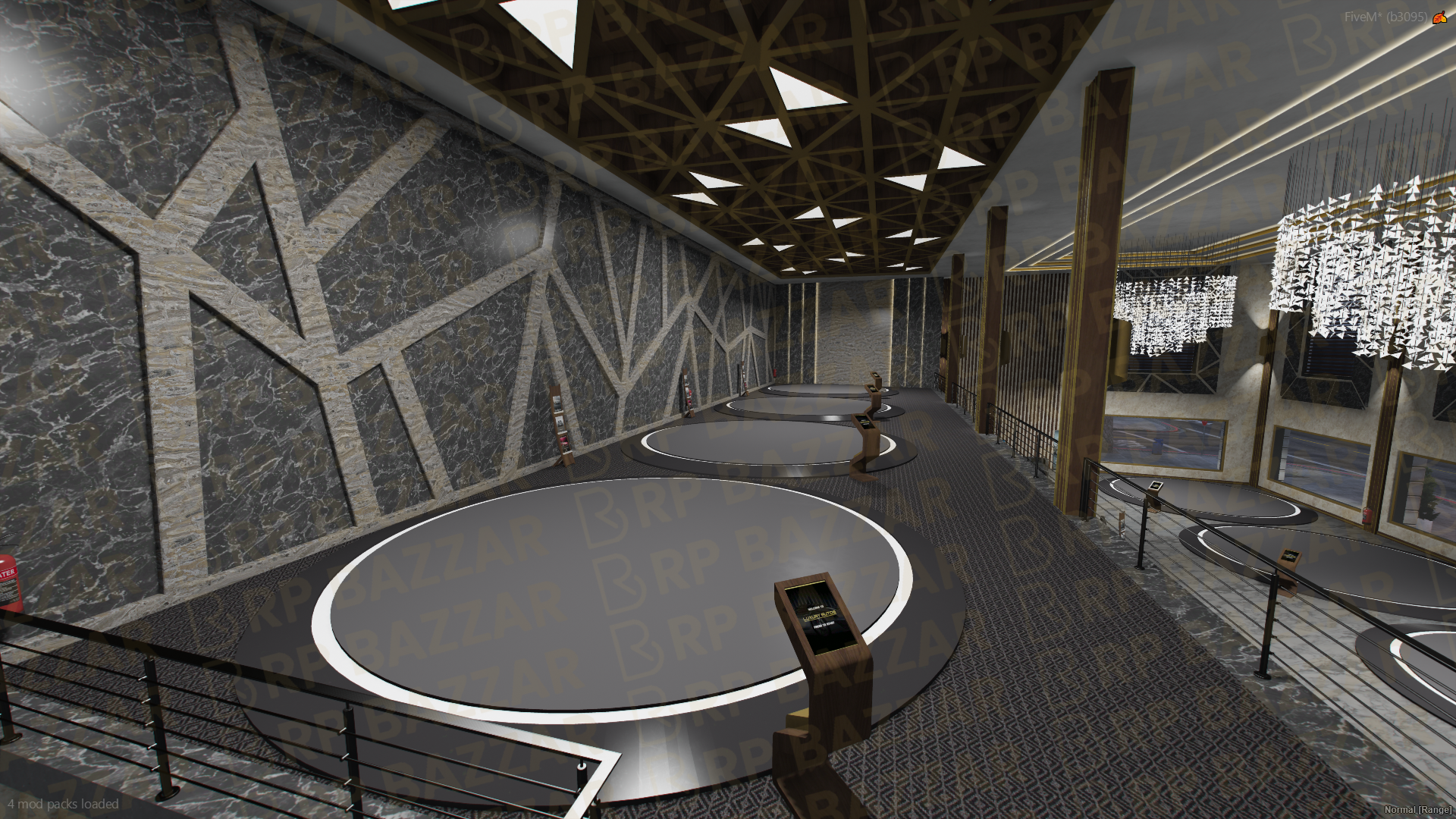 Premium Vehicle Shop FiveM MLO — GTA RP Interior — ESX QB QBOX — RPBazzar