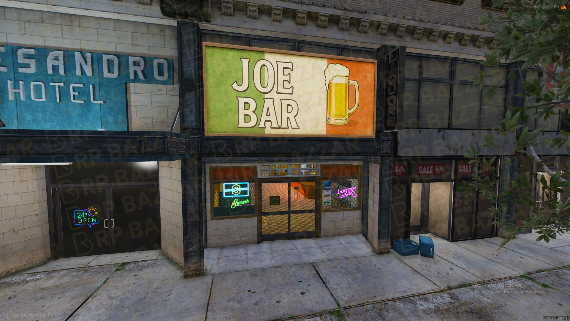 Industrial Bistro FiveM MLO — GTA RP Interior — ESX QB QBOX — RPBazzar