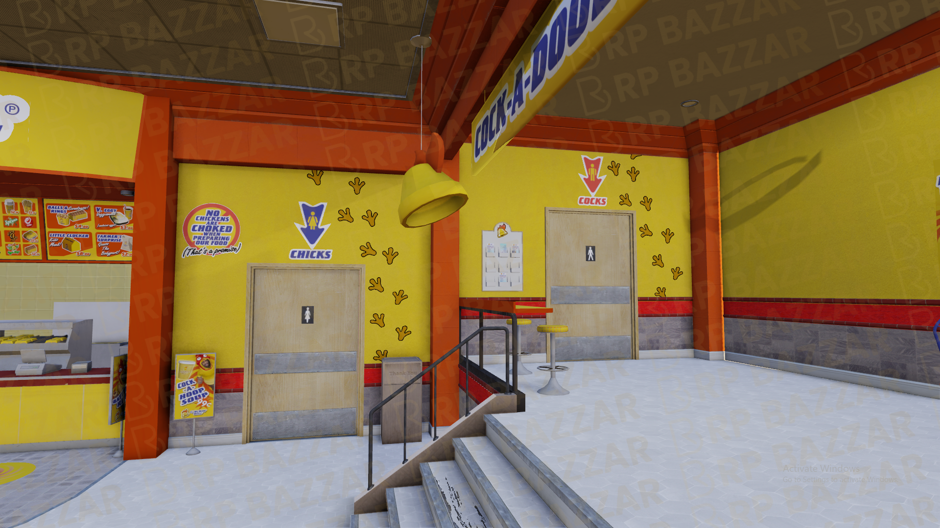 Grand Bistro FiveM MLO — GTA RP Interior — ESX QB QBOX — RPBazzar