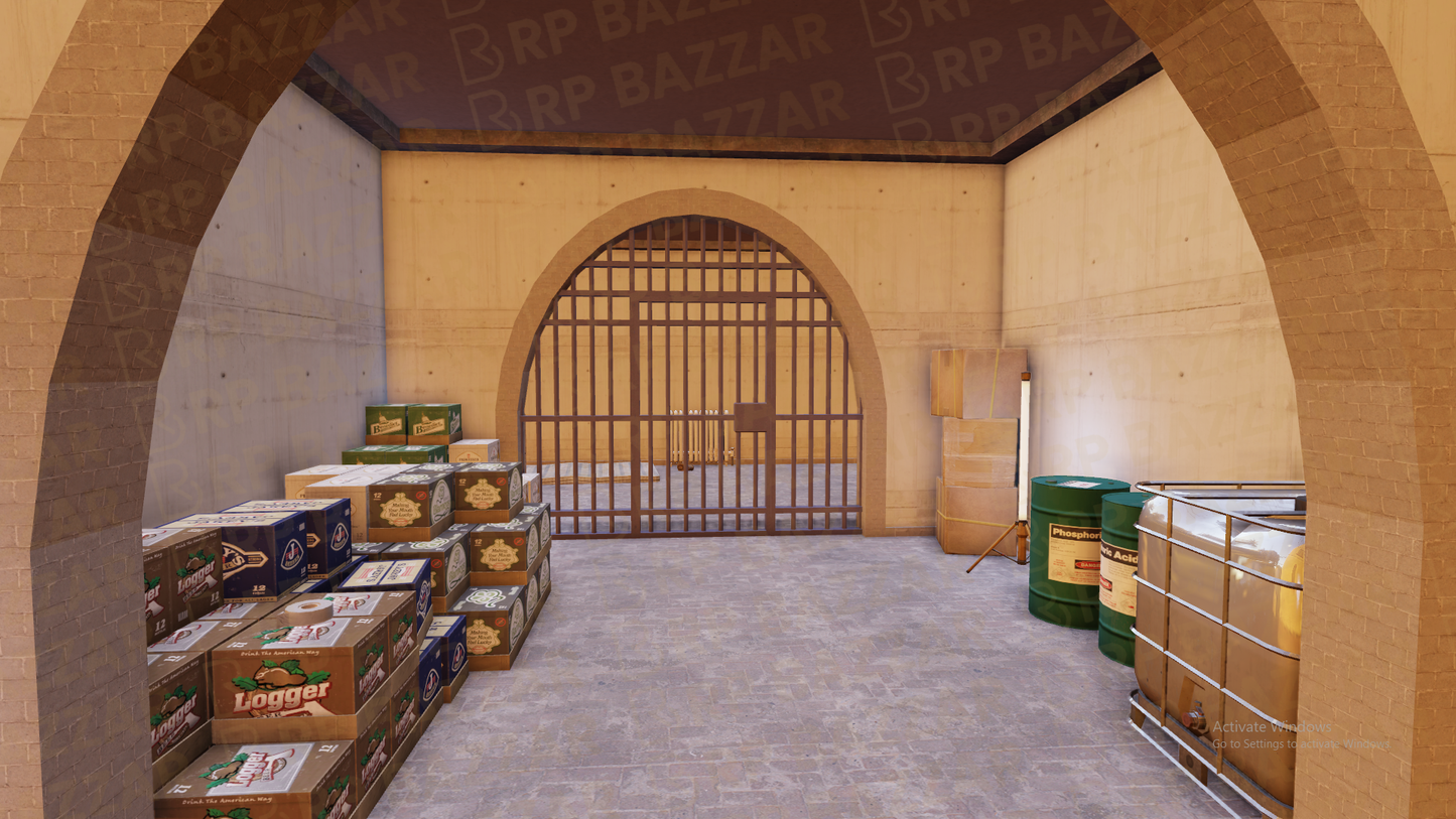 Vibrant Food Market FiveM MLO — GTA RP Interior — ESX QB QBOX — RPBazzar