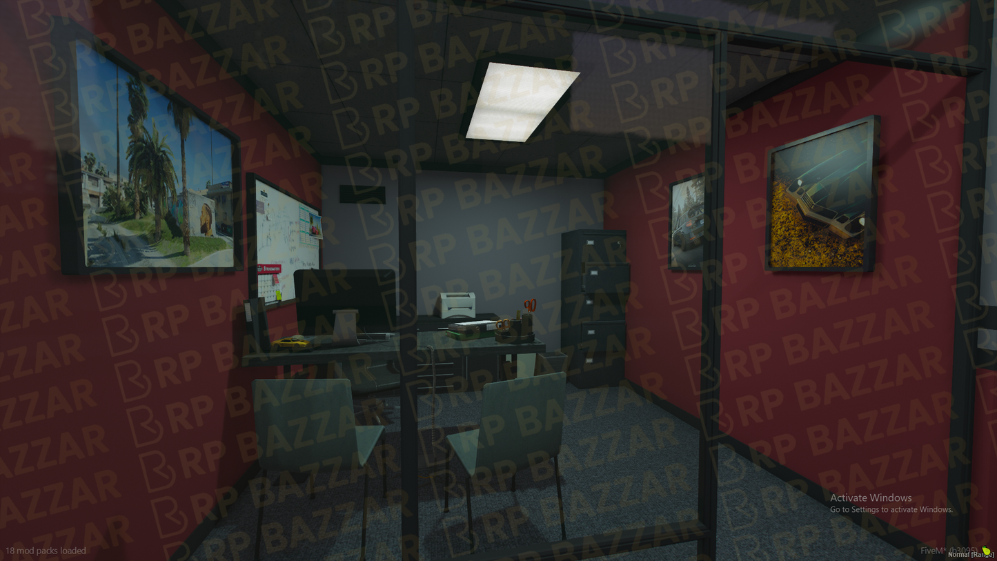 Off-Road Mechanic Shop FiveM MLO — GTA RP Interior — ESX QB QBOX — RPBazzar