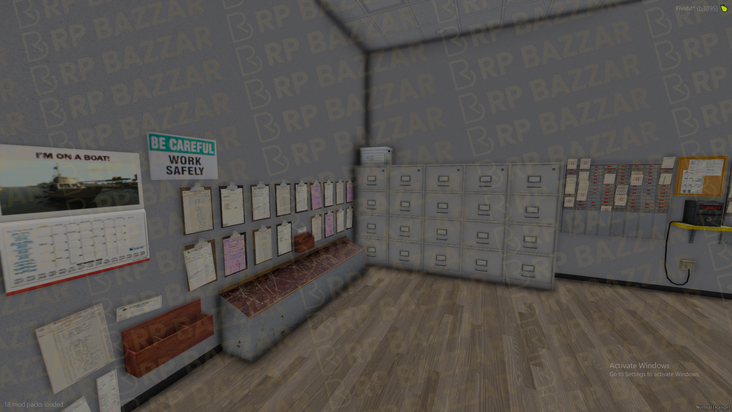 Rooftop Mechanic Shop FiveM MLO — GTA RP Interior — ESX QB QBOX — RPBazzar