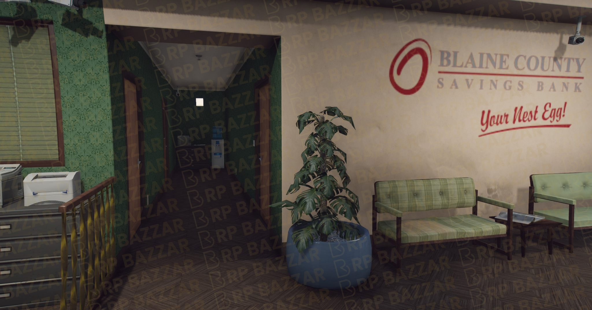 Union Bank FiveM MLO — GTA RP Interior — ESX QB QBOX — RPBazzar