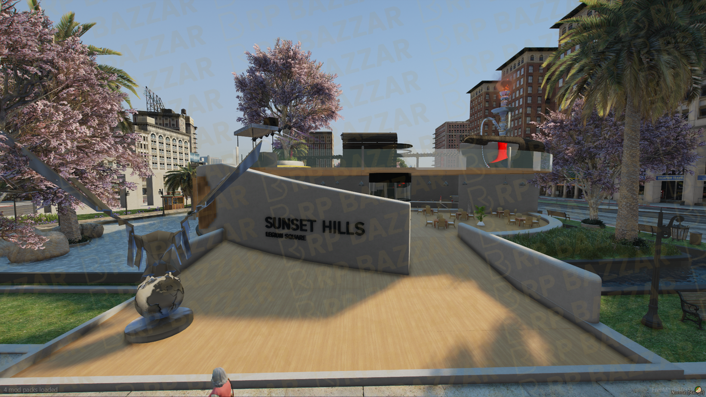 Landmark Legion Square FiveM MLO — GTA RP Interior — ESX QB QBOX — RPBazzar