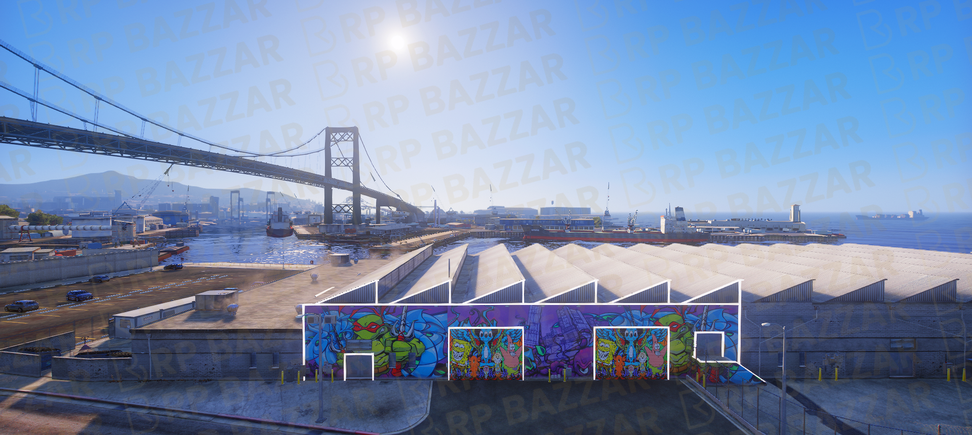 Trendy Mechanic Shop FiveM MLO — GTA RP Interior — ESX QB QBOX — RPBazzar