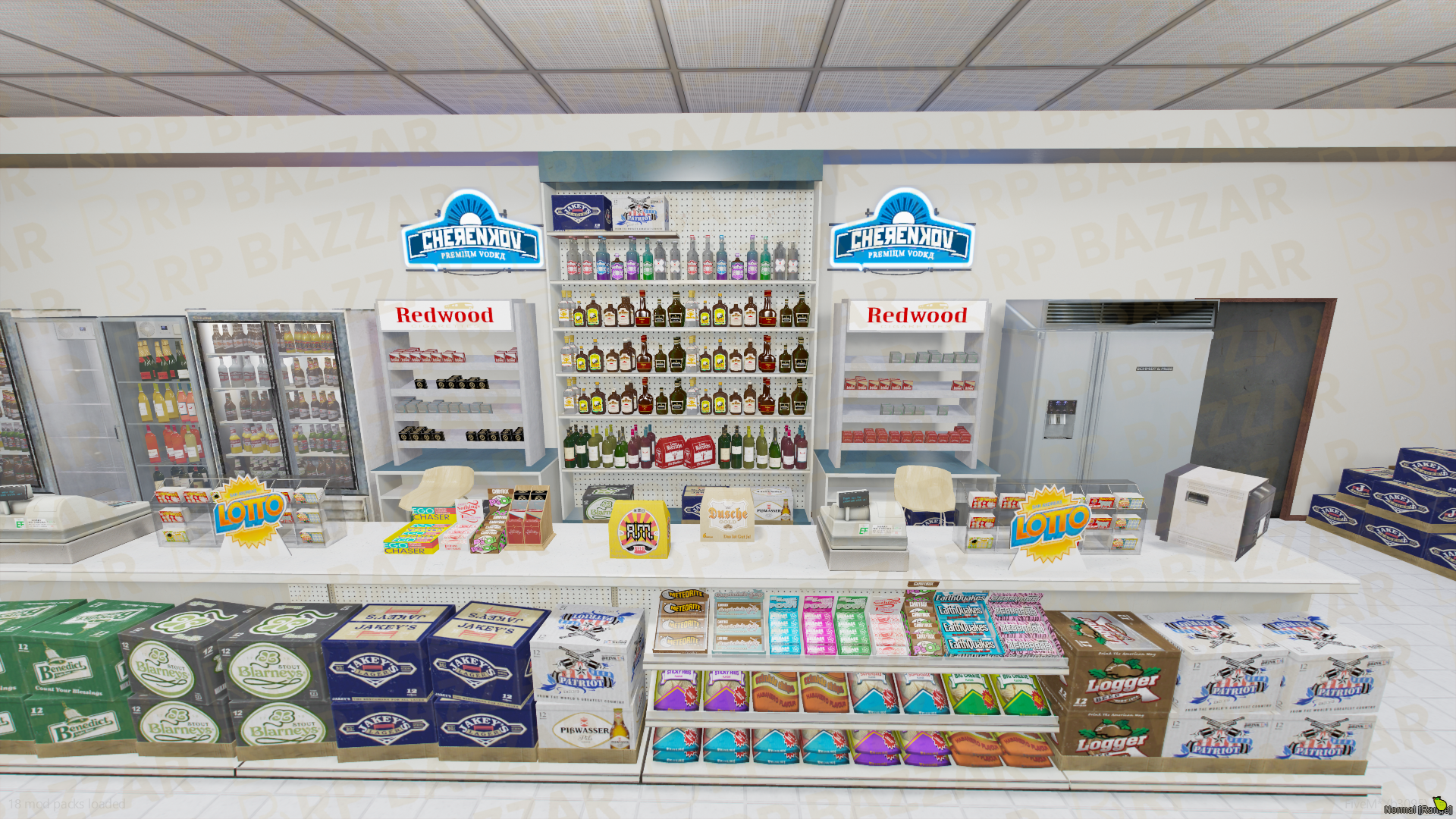 Classic 24-7 Store FiveM MLO — GTA RP Interior — ESX QB QBOX — RPBazzar