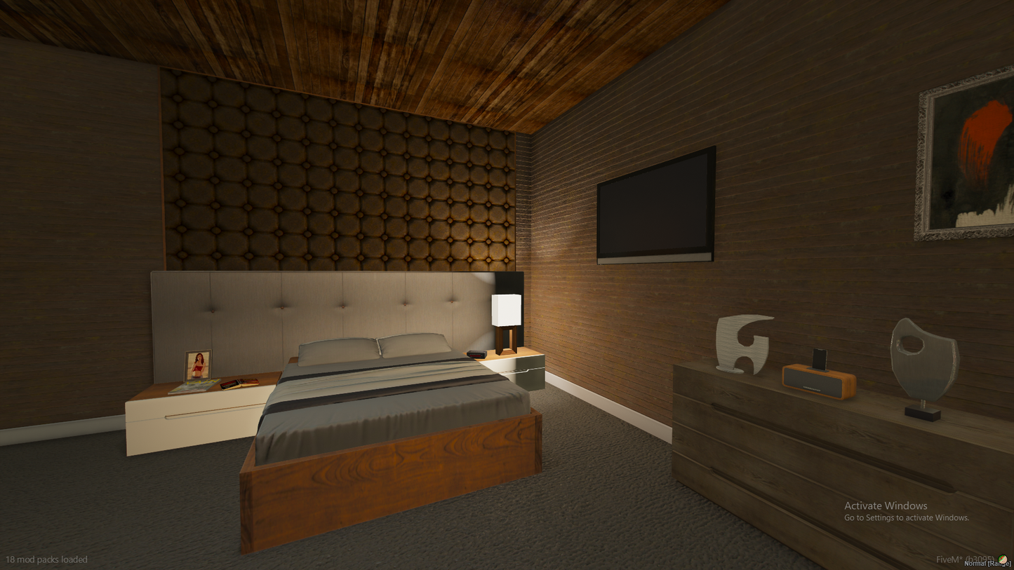 Mega House FiveM MLO — GTA RP Interior — ESX QB QBOX — RPBazzar