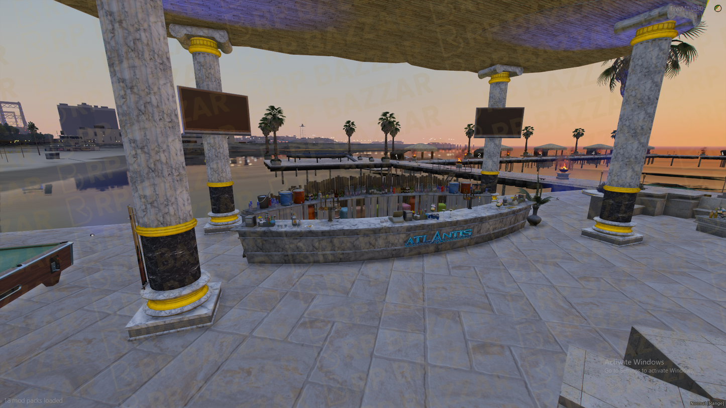 Coastal Beach Sided Area FiveM MLO — GTA RP Interior — ESX QB QBOX — RPBazzar