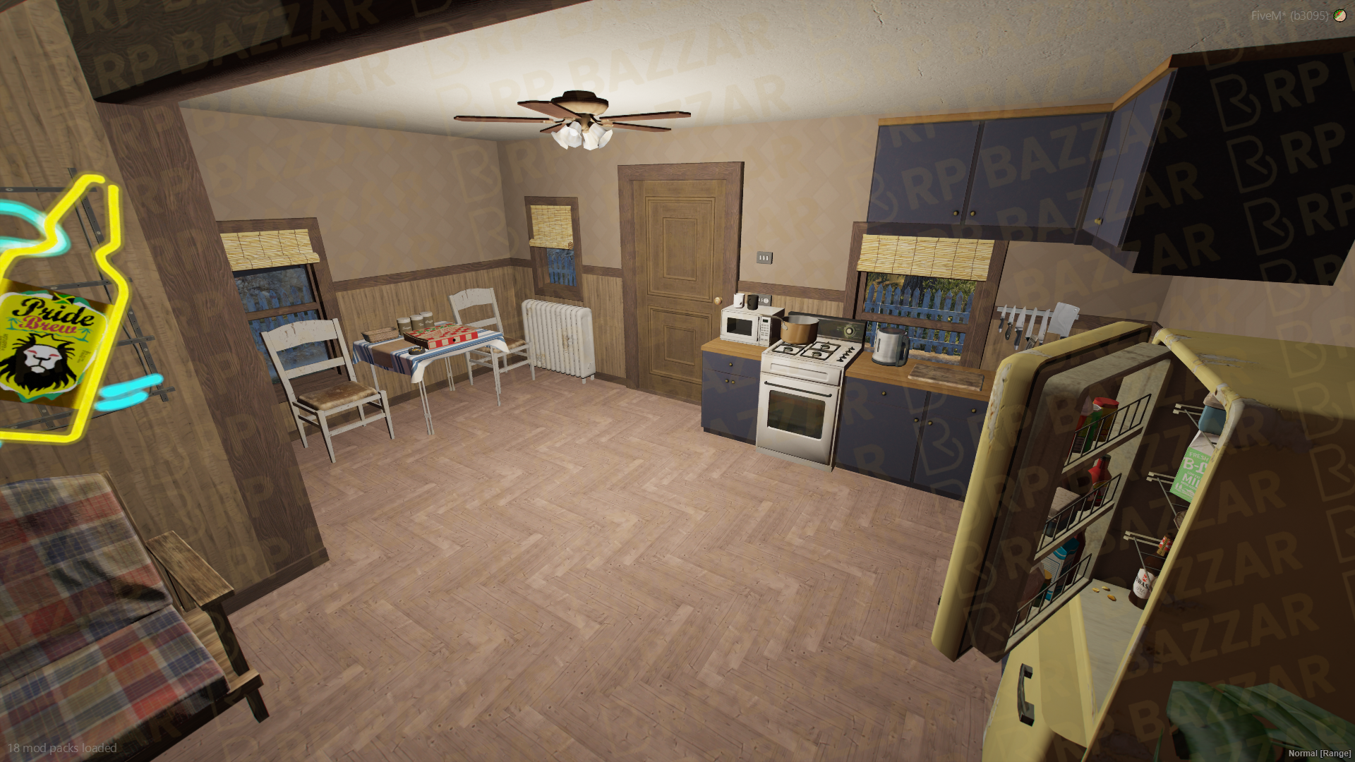 Gritty Gang Hood FiveM MLO — GTA RP Interior — ESX QB QBOX — RPBazzar