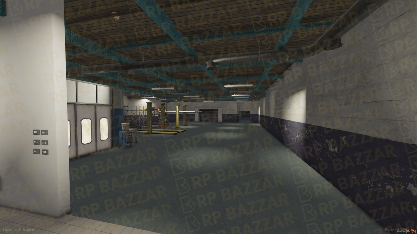 Gleaming Vehicle Shop FiveM MLO — GTA RP Interior — ESX QB QBOX — RPBazzar