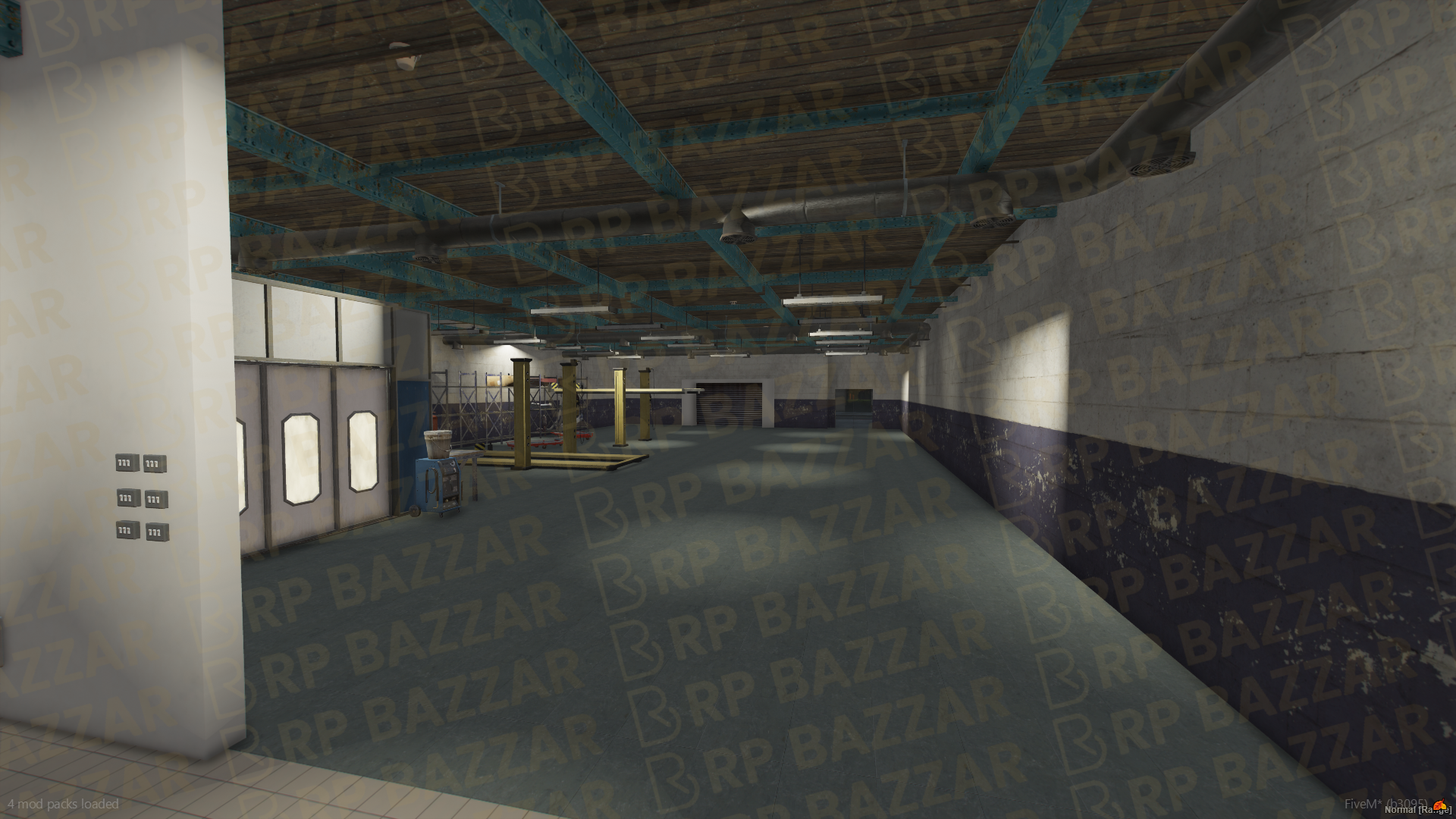 Gleaming Vehicle Shop FiveM MLO — GTA RP Interior — ESX QB QBOX — RPBazzar