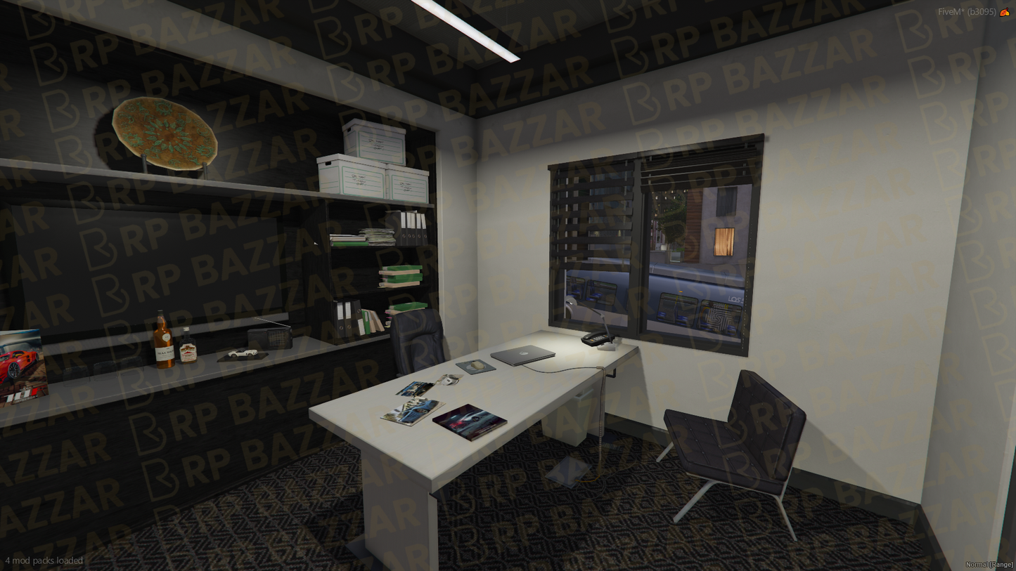 Metro Vehicle Shop FiveM MLO — GTA RP Interior — ESX QB QBOX — RPBazzar