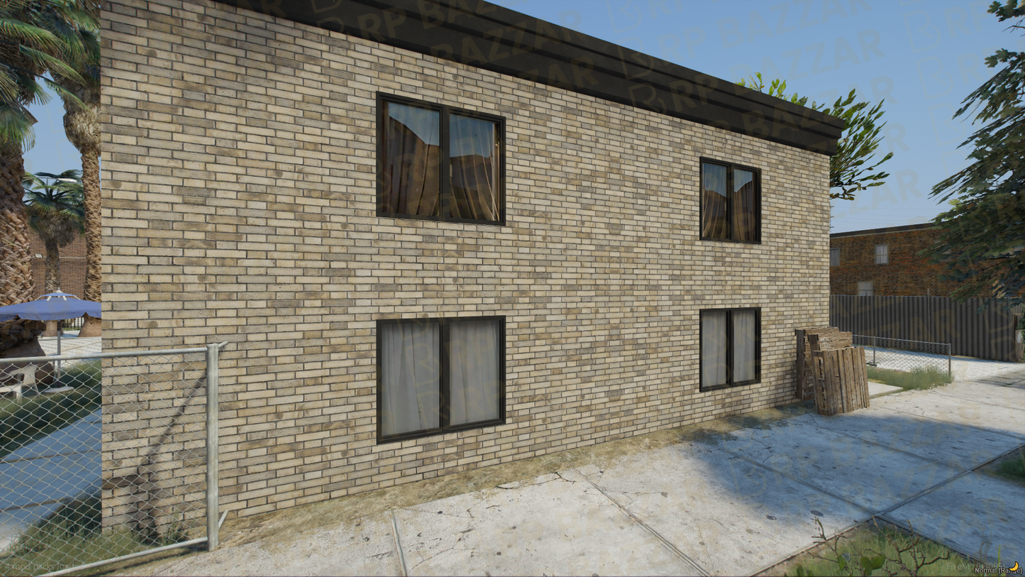 Suburban House Exterior FiveM MLO — GTA RP Interior — ESX QB QBOX — RPBazzar
