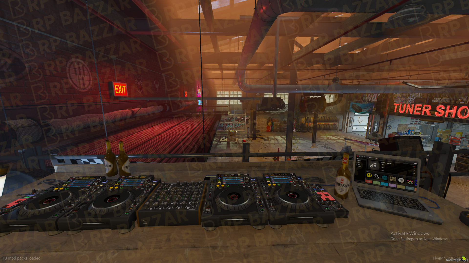 Hip Mechanic Shop FiveM MLO — GTA RP Interior — ESX QB QBOX — RPBazzar