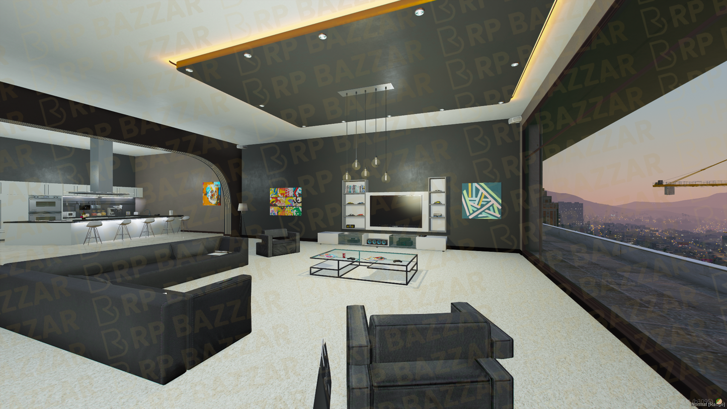 Downtown Apartment FiveM MLO — GTA RP Interior — ESX QB QBOX — RPBazzar