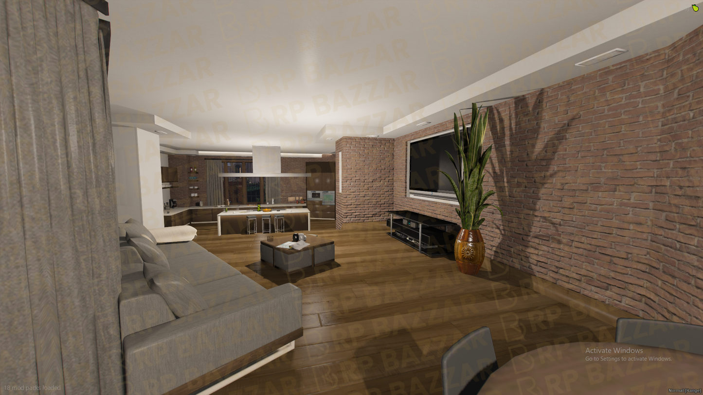 Midnight House FiveM MLO — GTA RP Interior — ESX QB QBOX — RPBazzar