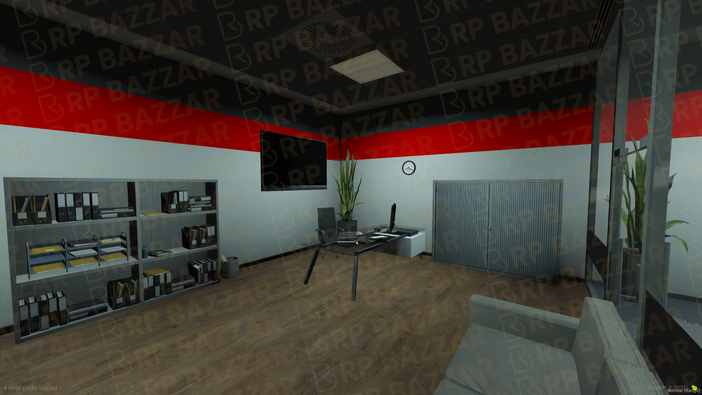 Broadcast Weazel News FiveM MLO — GTA RP Interior — ESX QB QBOX — RPBazzar