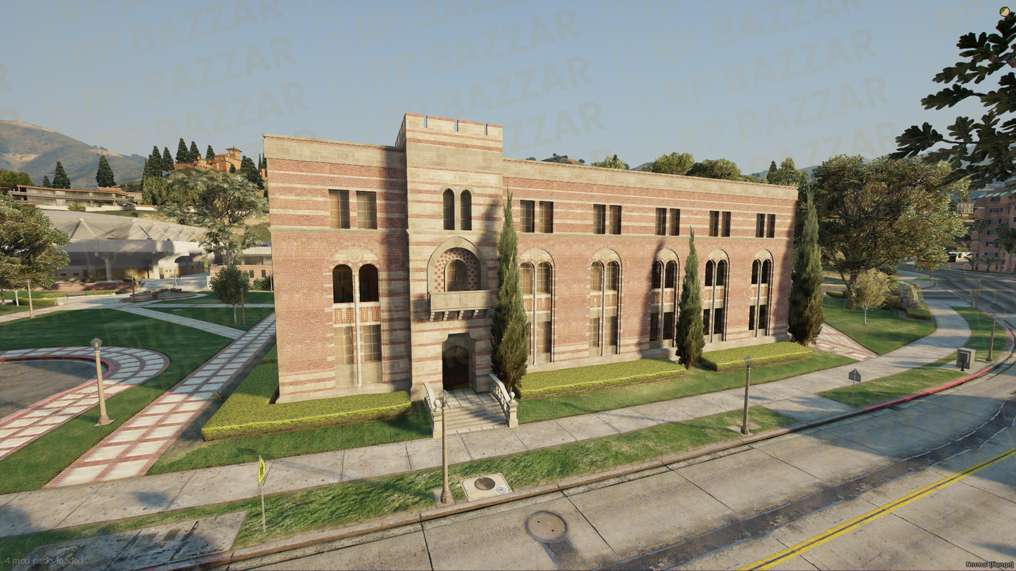 Grand Library FiveM MLO — GTA RP Interior — ESX QB QBOX — RPBazzar