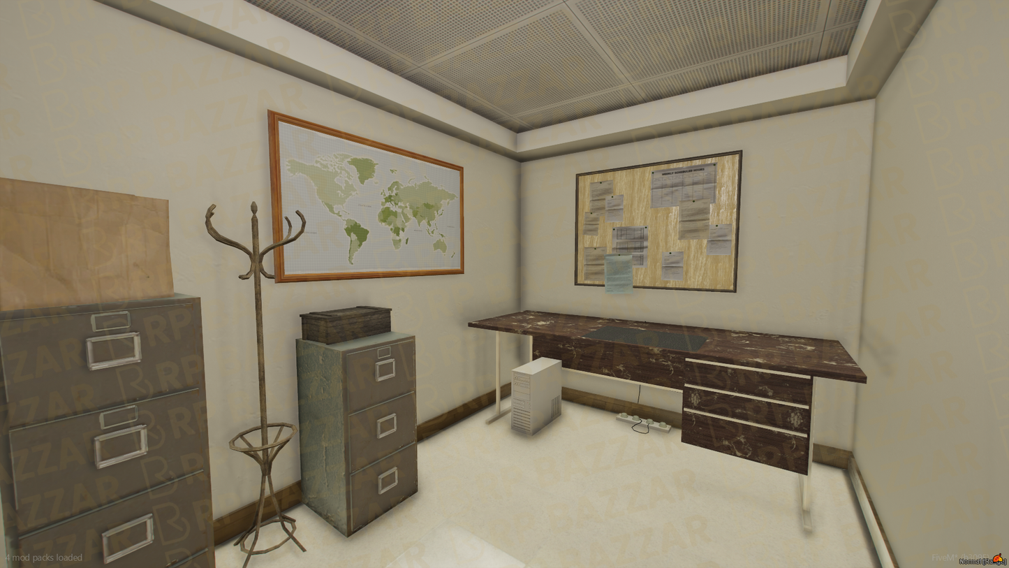 053.Police Station FiveM MLO — rpbazzar