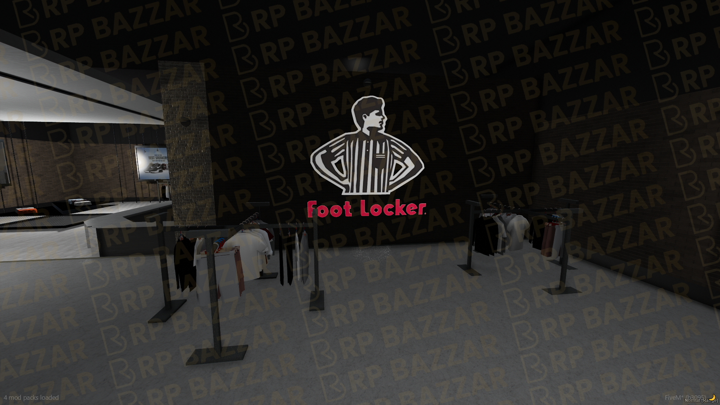 Urban Shopping Mall FiveM MLO — GTA RP Interior — ESX QB QBOX — RPBazzar