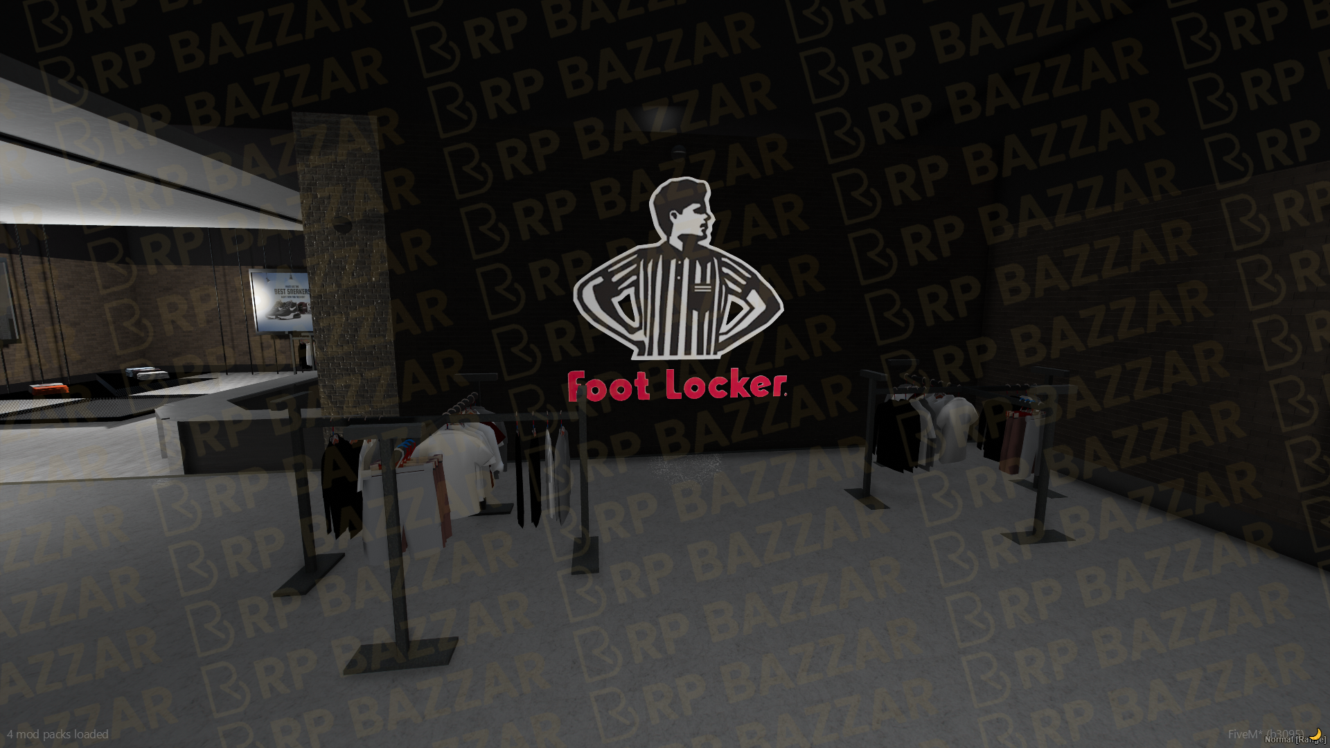 Urban Shopping Mall FiveM MLO — GTA RP Interior — ESX QB QBOX — RPBazzar