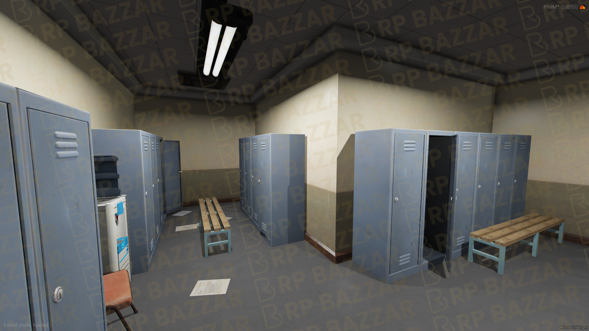 Valley Police Station FiveM MLO — GTA RP Interior — ESX QB QBOX — RPBazzar