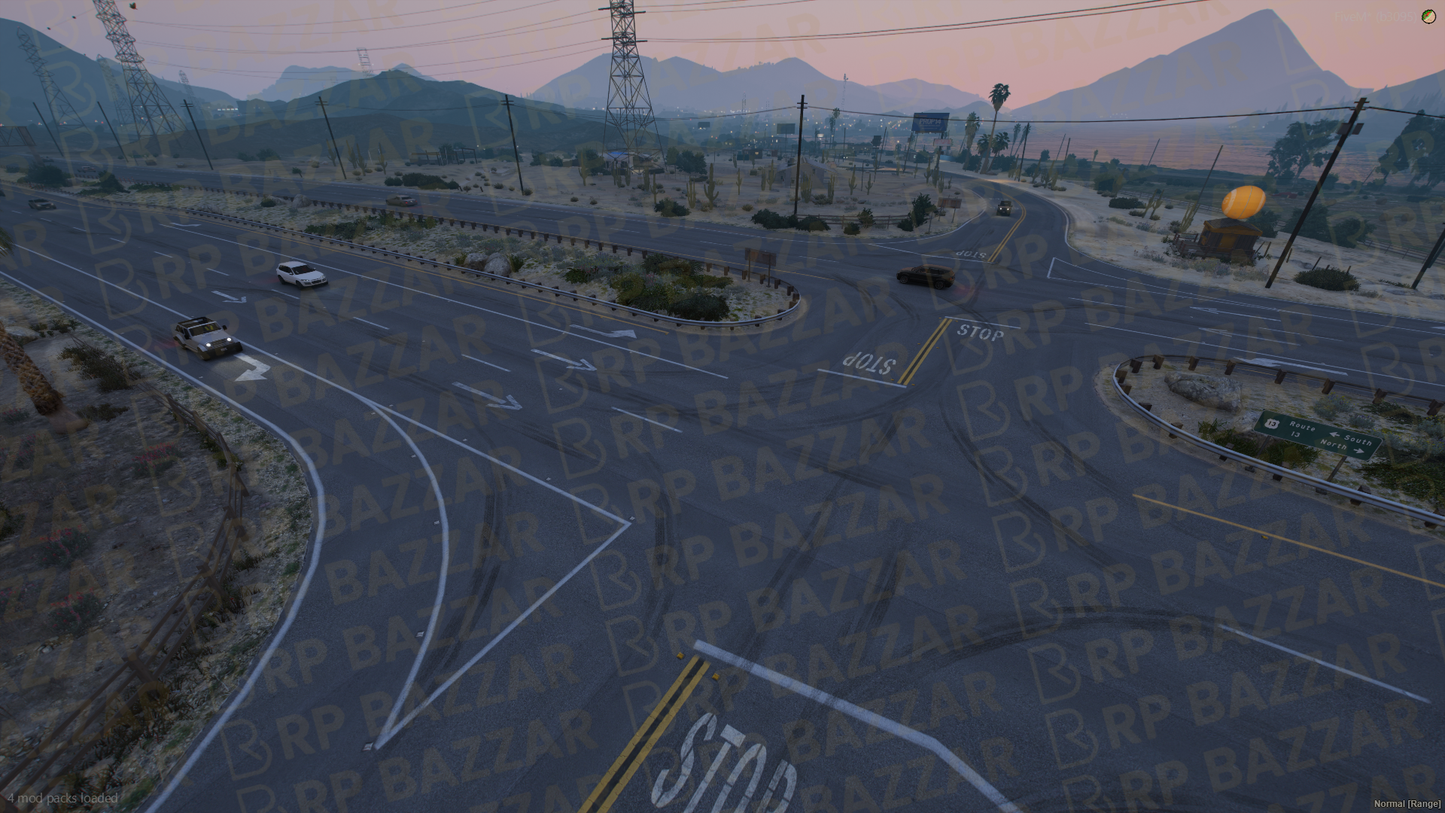 Highway Road FiveM MLO — GTA RP Interior — ESX QB QBOX — RPBazzar