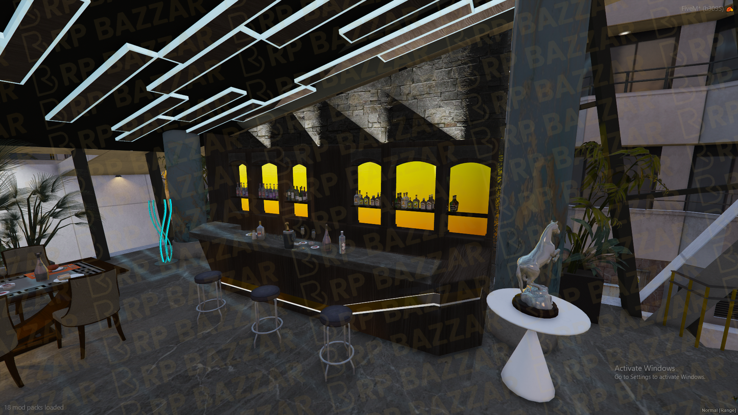Premium Food Court FiveM MLO — GTA RP Interior — ESX QB QBOX — RPBazzar