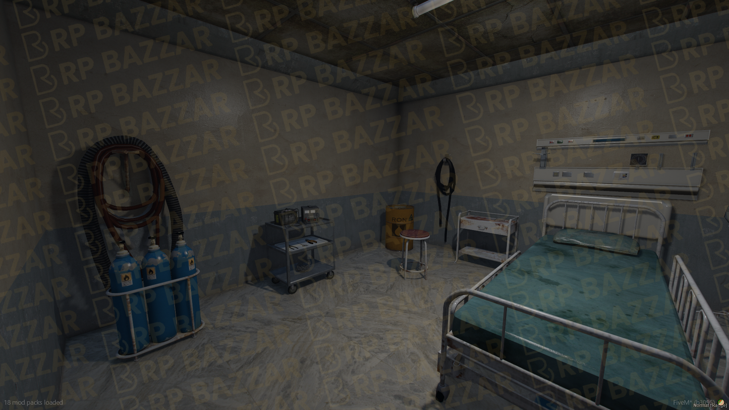 Tactical Bunker FiveM MLO — GTA RP Interior — ESX QB QBOX — RPBazzar