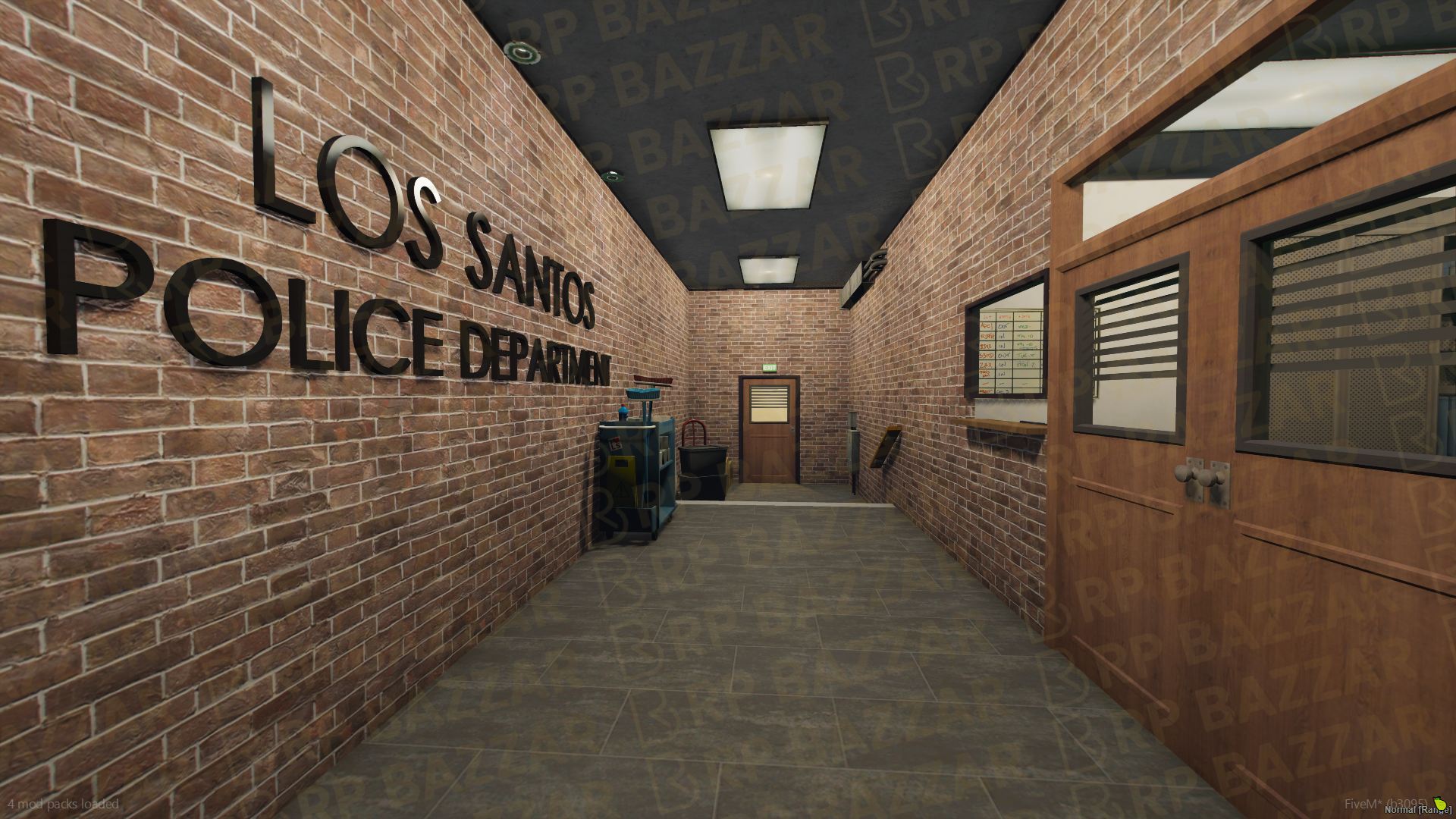 001.Police Station FiveM MLO — rpbazzar