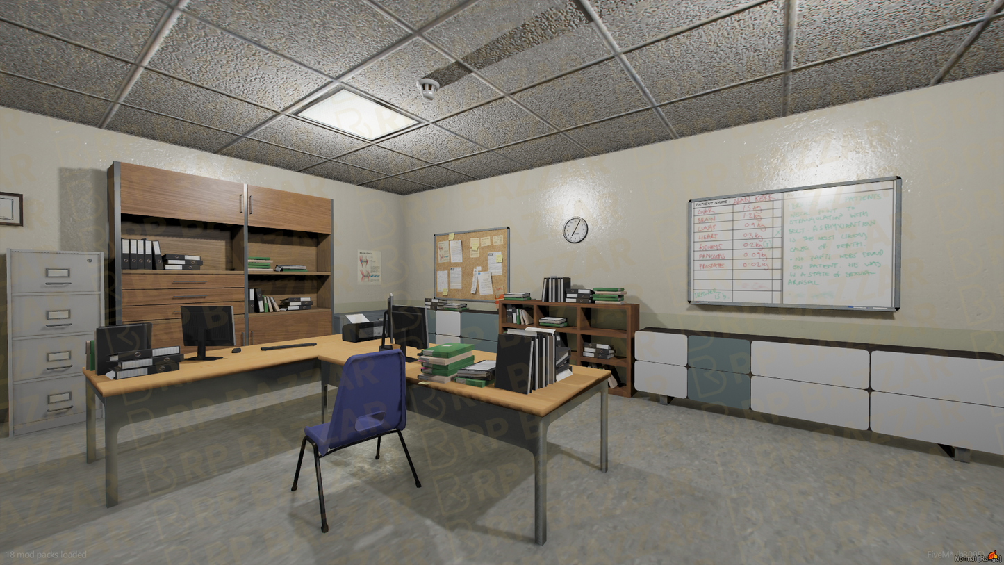 Riverside Hospital FiveM MLO — GTA RP Interior — ESX QB QBOX — RPBazzar