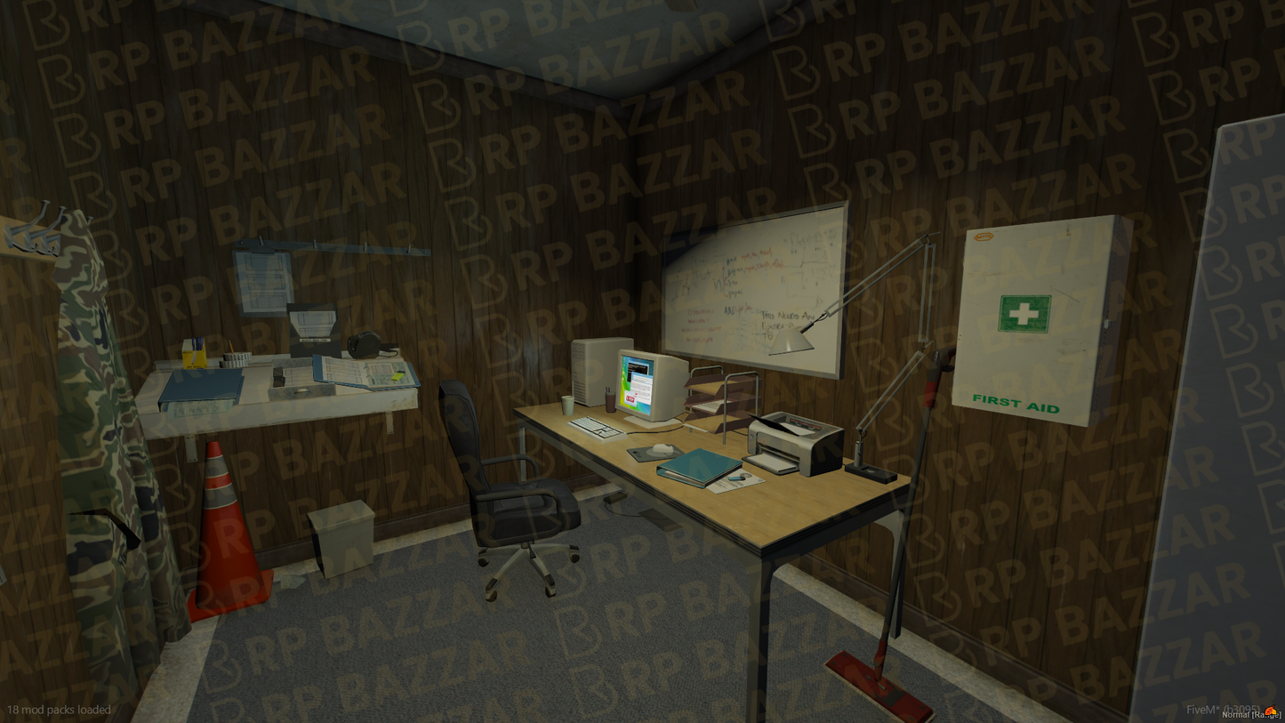 Express Gas Station FiveM MLO — GTA RP Interior — ESX QB QBOX — RPBazzar