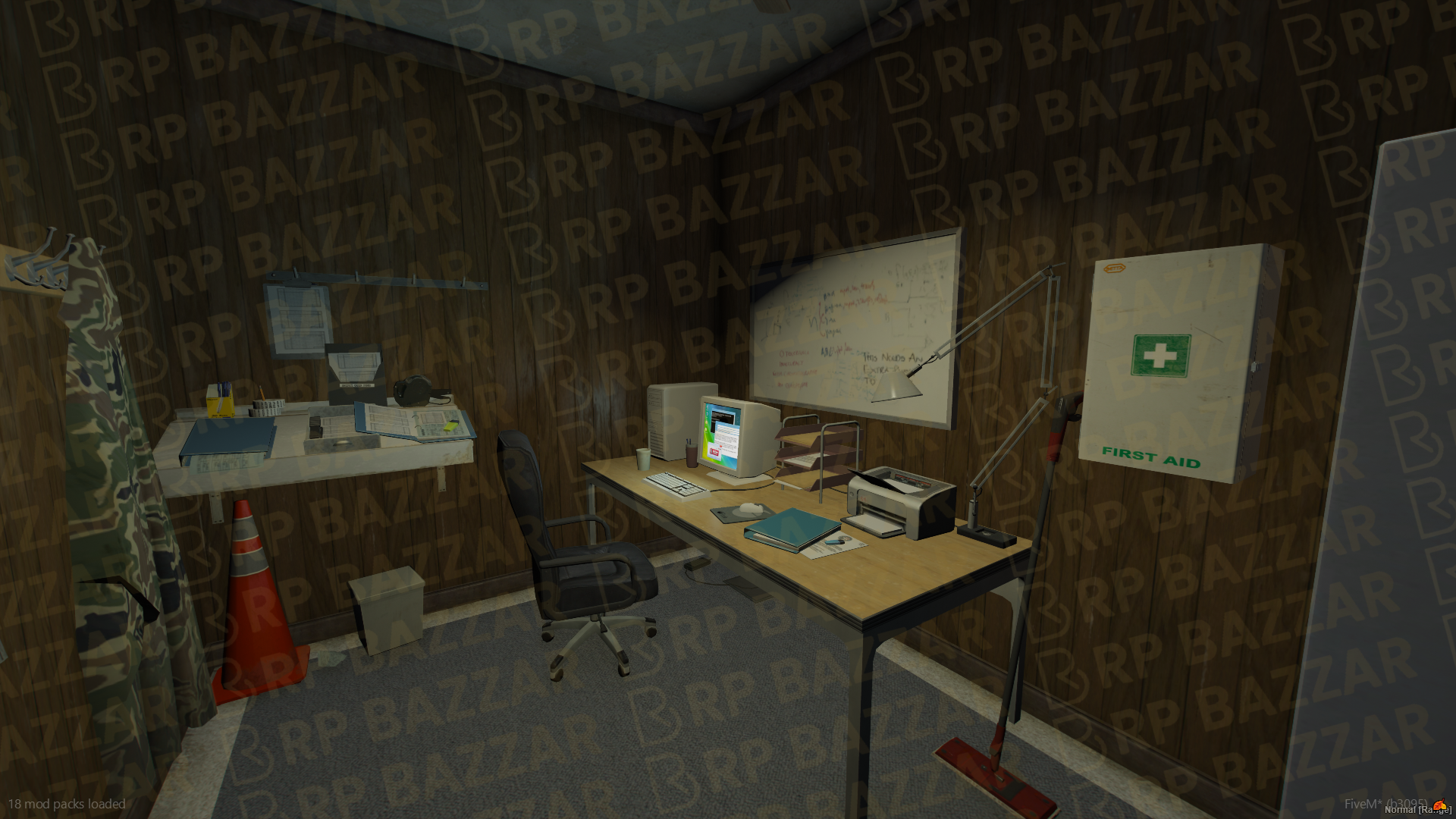 Express Gas Station FiveM MLO — GTA RP Interior — ESX QB QBOX — RPBazzar