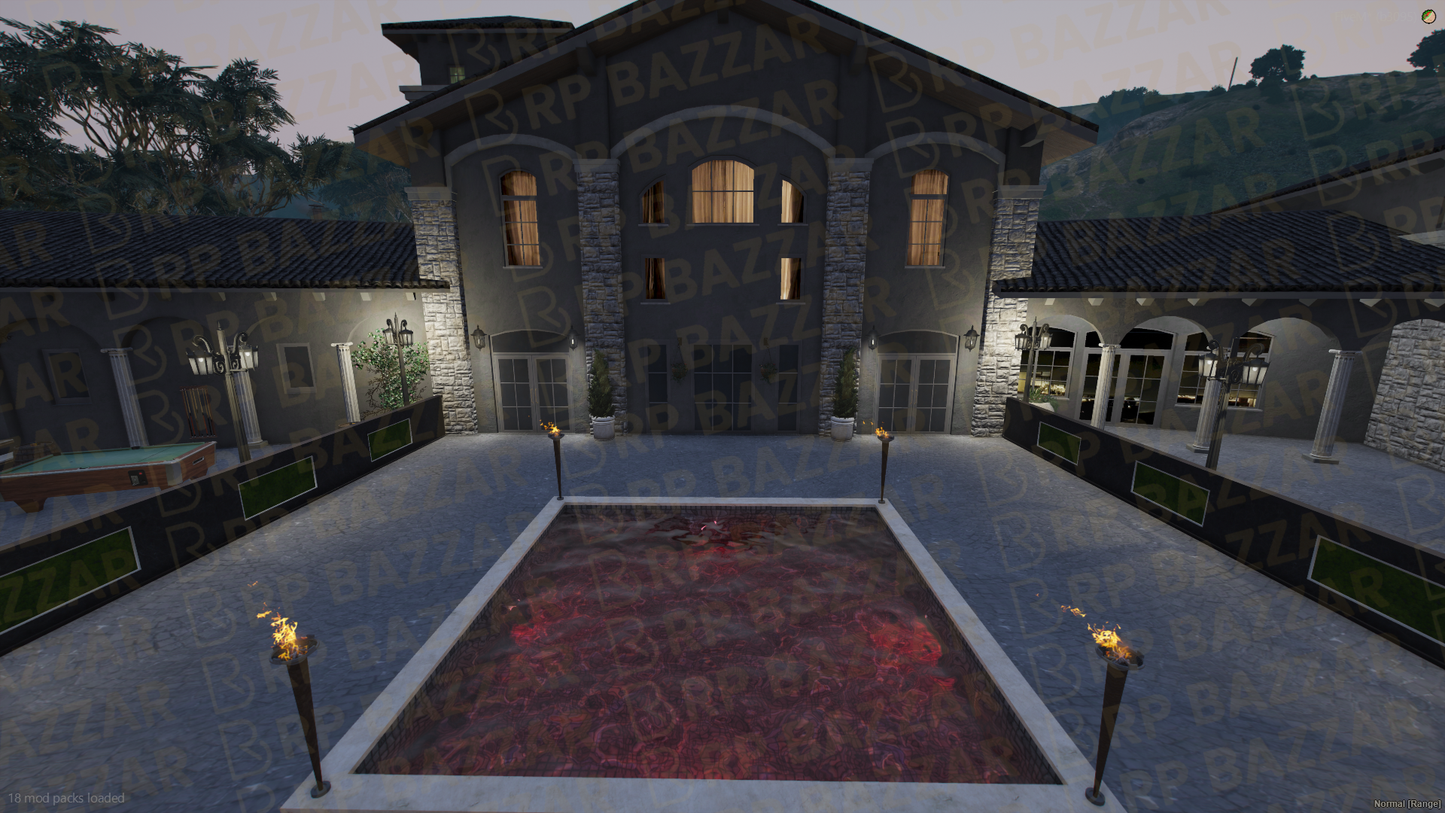Sinister Gang Exterior FiveM MLO — GTA RP Interior — ESX QB QBOX — RPBazzar