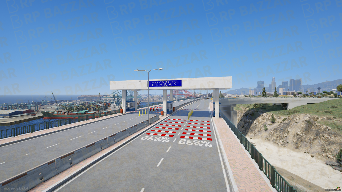 Urban Tunnel & Bridge FiveM MLO — GTA RP Interior — ESX QB QBOX — RPBazzar