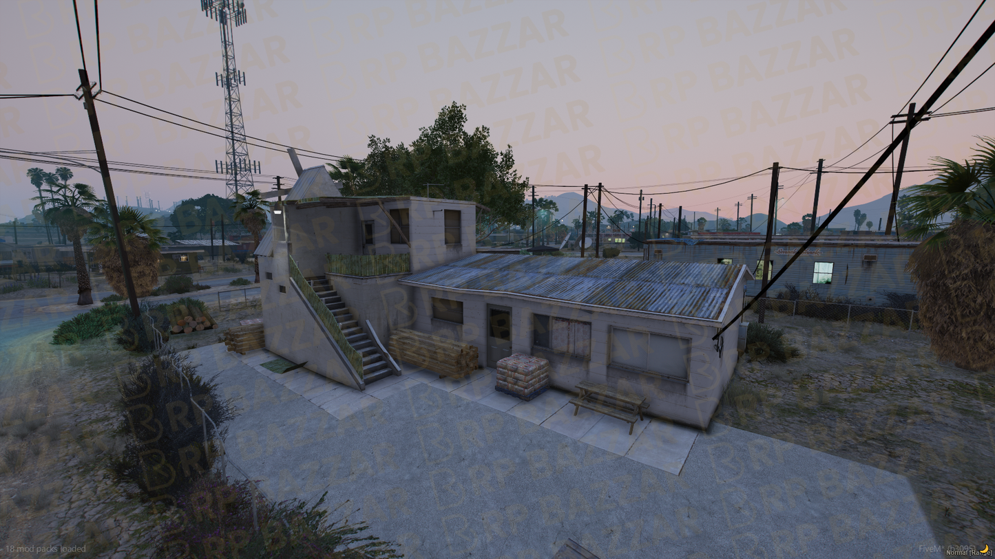 Industrial Drug Lab FiveM MLO — GTA RP Interior — ESX QB QBOX — RPBazzar