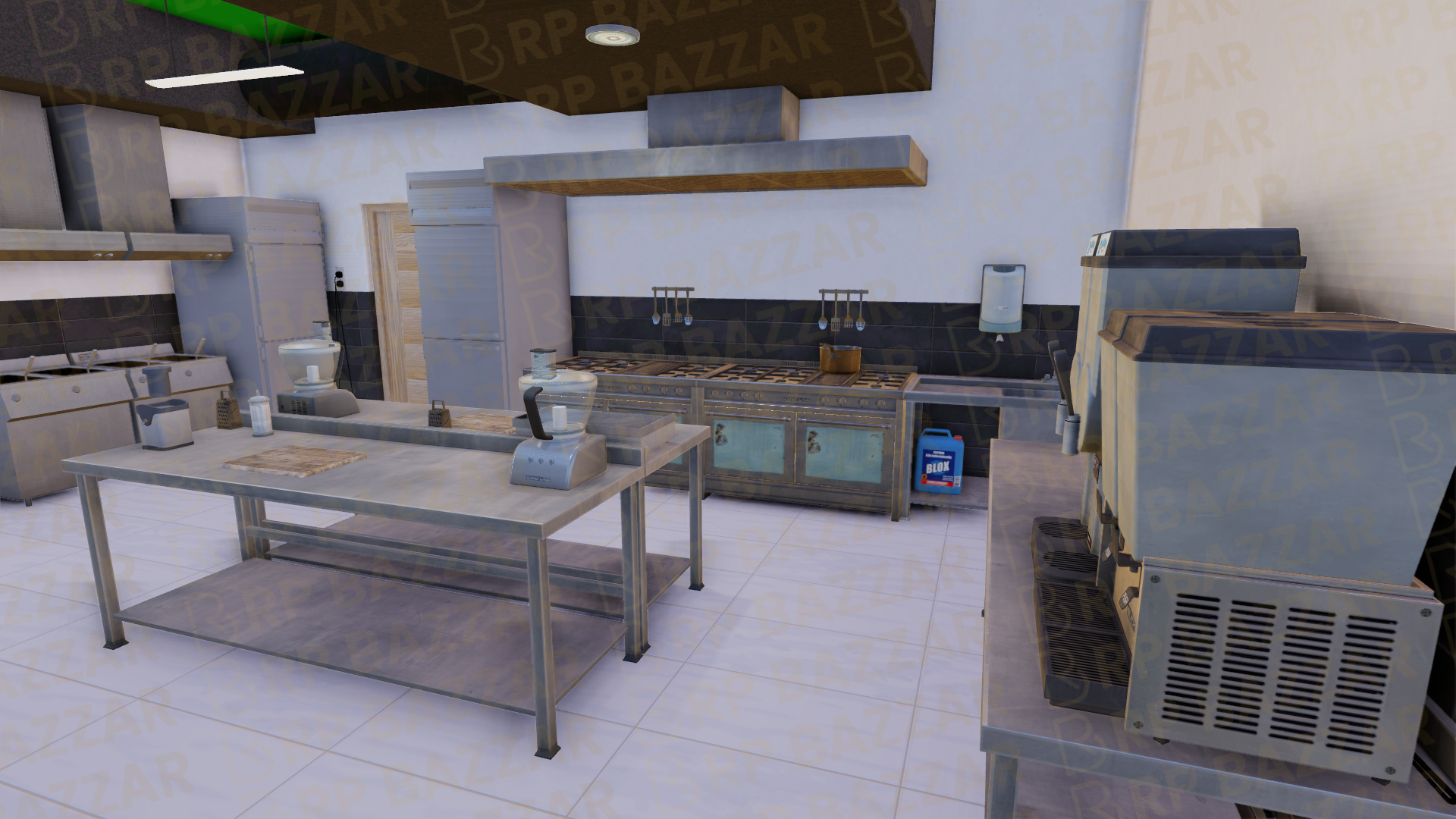 Classic Restaurant FiveM MLO — GTA RP Interior — ESX QB QBOX — RPBazzar