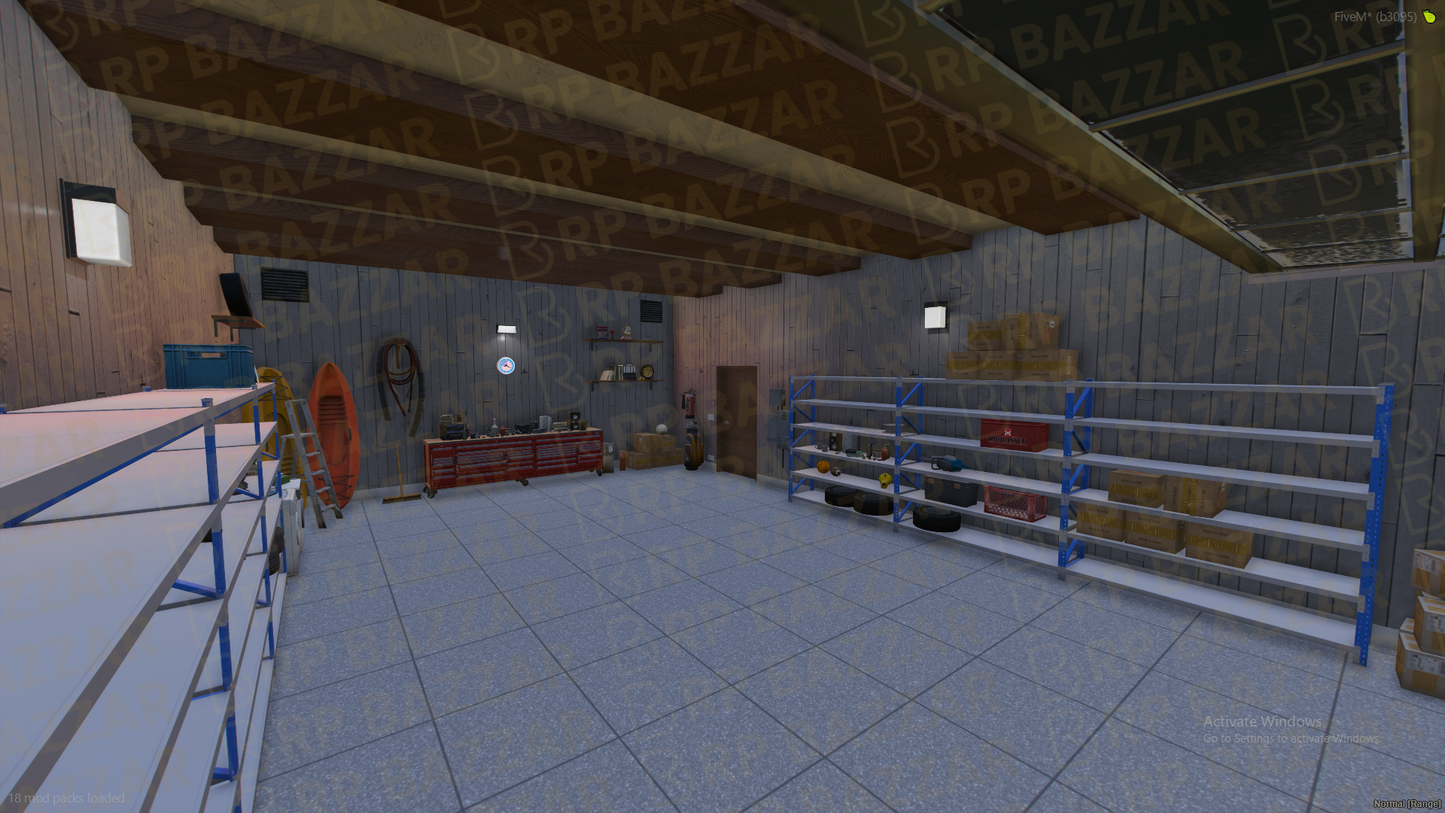 Cliffside House FiveM MLO — GTA RP Interior — ESX QB QBOX — RPBazzar