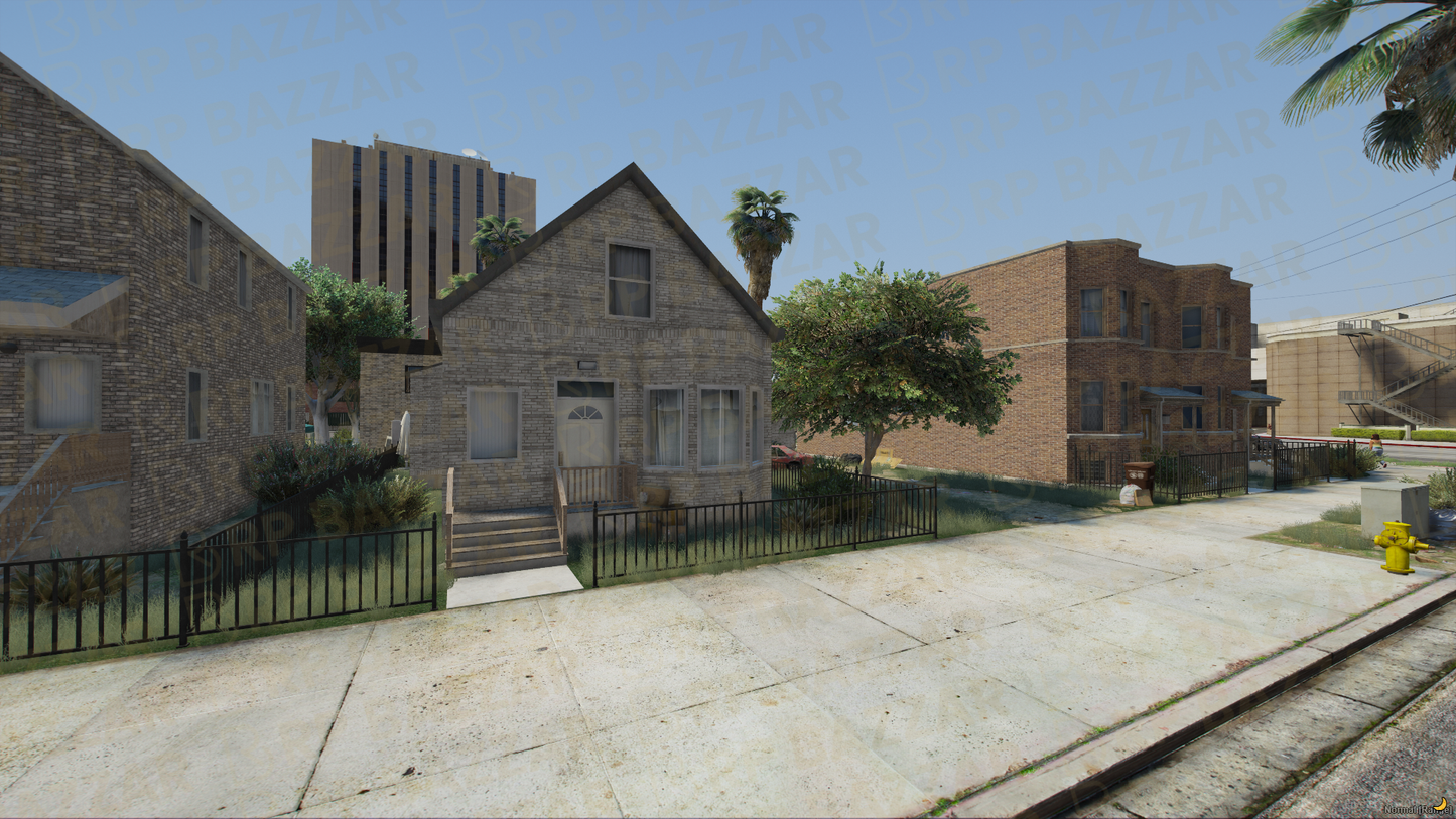 Suburban House Exterior FiveM MLO — GTA RP Interior — ESX QB QBOX — RPBazzar