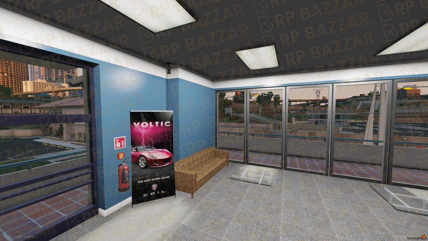 Refined Office FiveM MLO — GTA RP Interior — ESX QB QBOX — RPBazzar