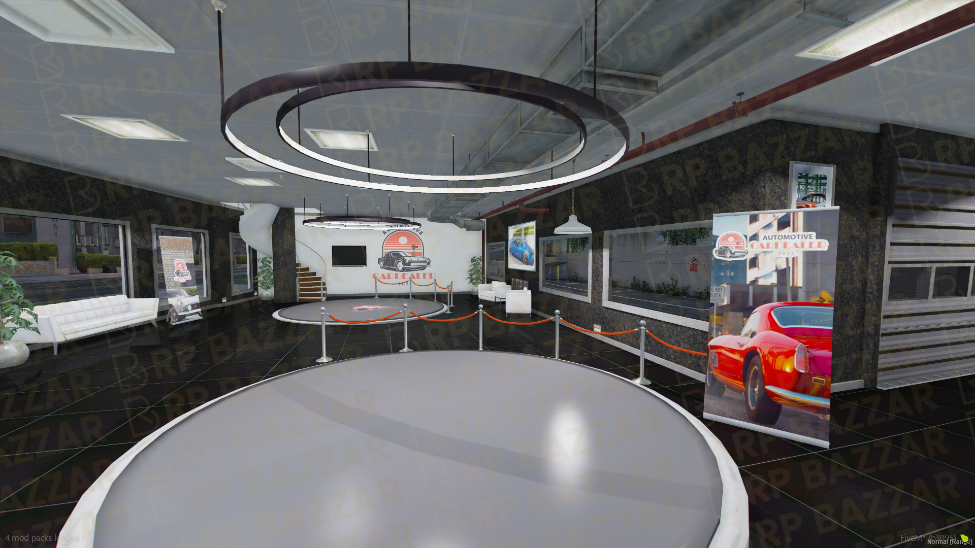 Deluxe Vehicle Shop FiveM MLO — GTA RP Interior — ESX QB QBOX — RPBazzar