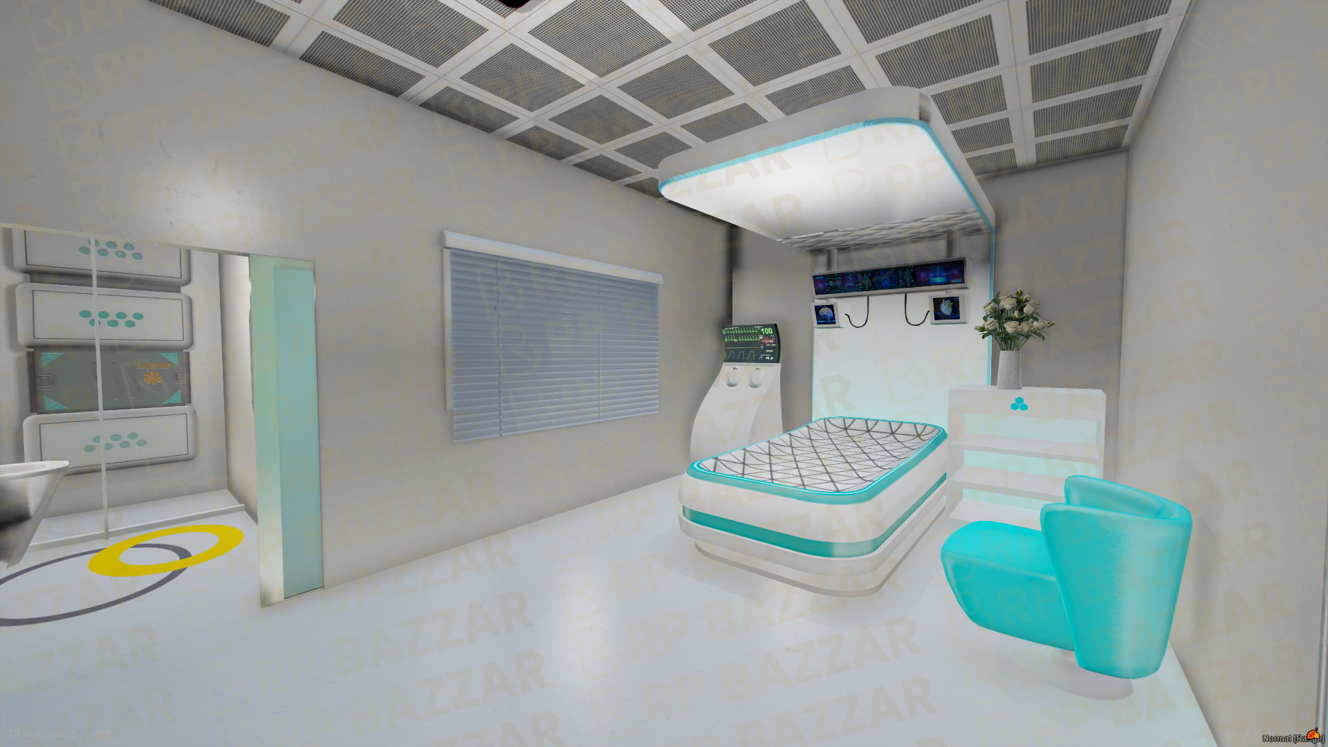 Eastgate Hospital FiveM MLO — GTA RP Interior — ESX QB QBOX — RPBazzar