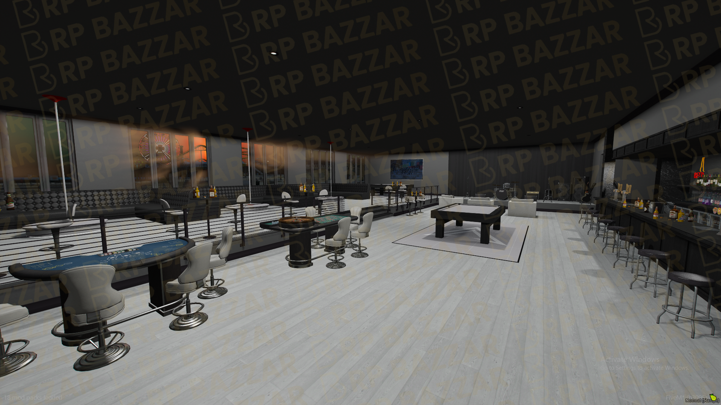 Beautiful Gang Mansion FiveM MLO — GTA RP Interior — ESX QB QBOX — RPBazzar