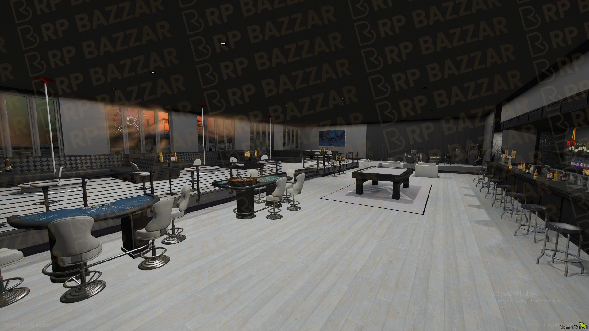 Beautiful Gang Mansion FiveM MLO — GTA RP Interior — ESX QB QBOX — RPBazzar