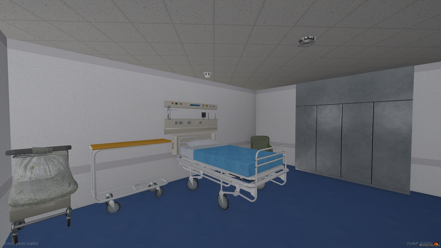 Crisis Hospital FiveM MLO — GTA RP Interior — ESX QB QBOX — RPBazzar