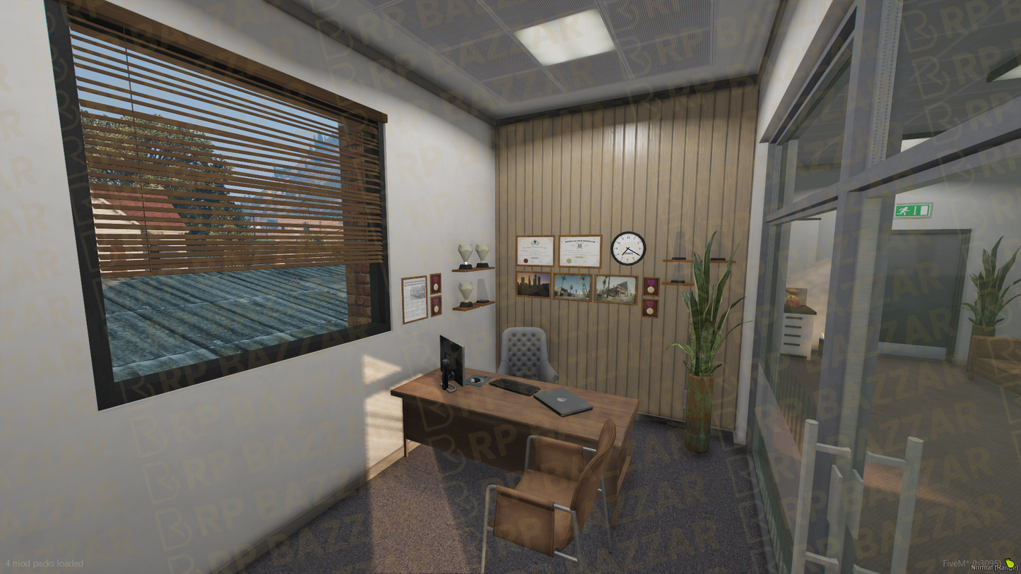 Lakeside Fire Department FiveM MLO — GTA RP Interior — ESX QB QBOX — RPBazzar